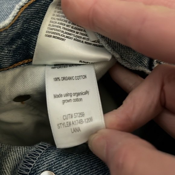 Agolde Lana cropped distressed  jeans - Picture 5 of 5